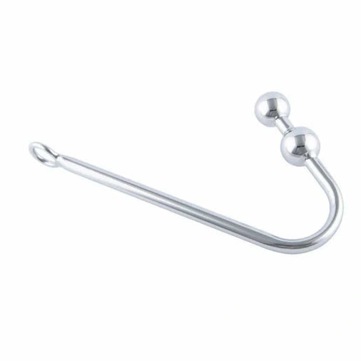 Stainless 4417 Steel Two Hook Pleasurable Balls Anal 1025